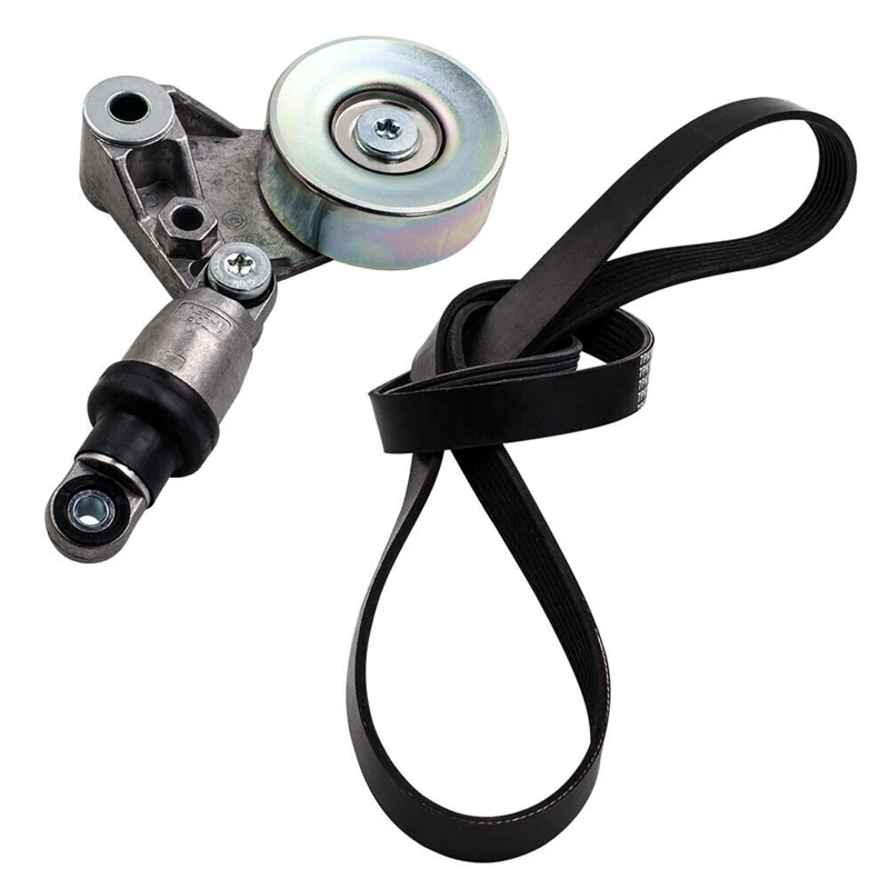 Drive Fan Belt Tensioner Assy For Nissan Patrol GU Navara D22 Y61 ZD30 3.0 00-07