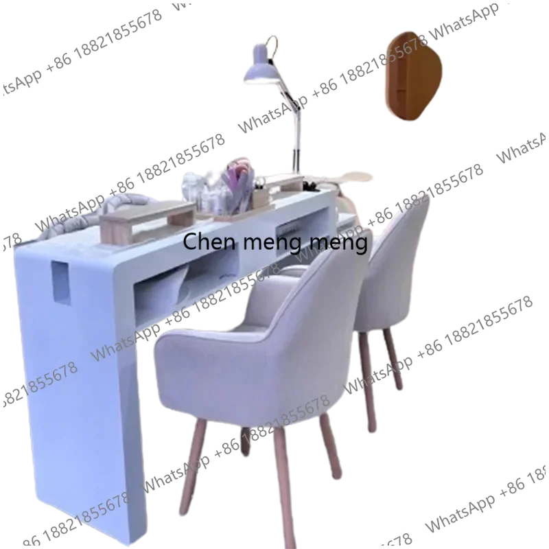 

Japanese Cream Style Manicure Table Simple Dressing Storage Multifunction Nail Tables Modern Salon Furniture