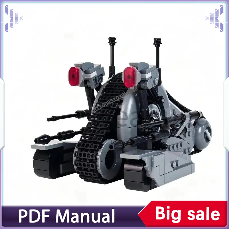 

MOC NR-N99 Enforcer Droid Building Blocks Classic Snail Tank Model Bricks Set Adult Collection Gift