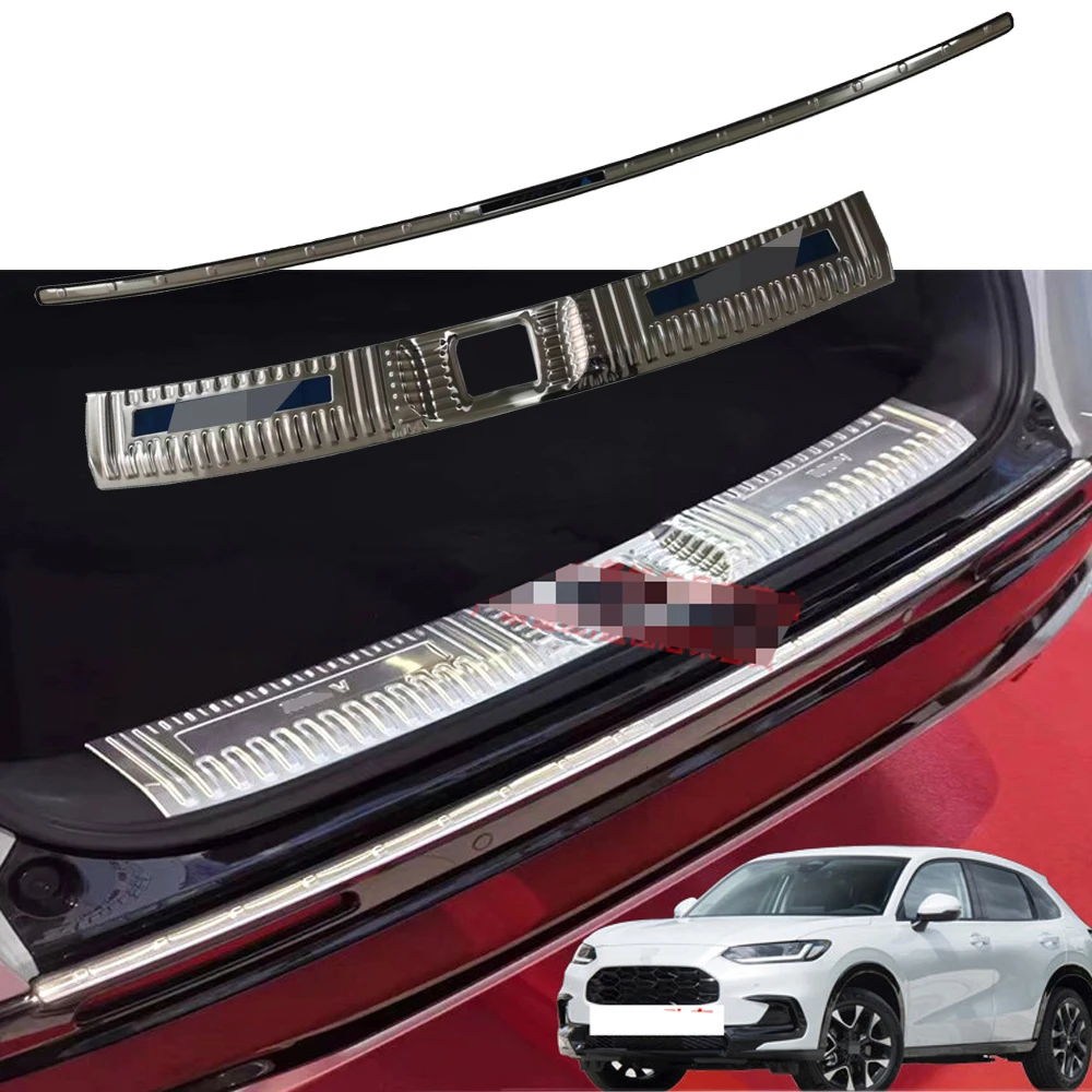 

2pcs Rear Kick Plate Fits for Honda HR-V HRV 2023+ Stainless Steel Bumper Plate