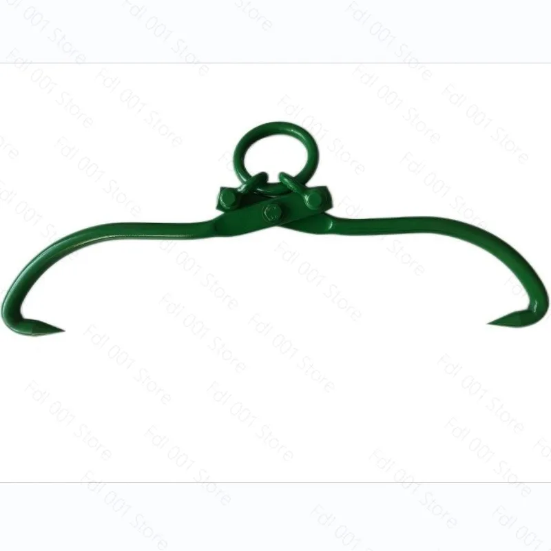Logging tools Round steel lifting hook Load clamping device Wood lifting hook