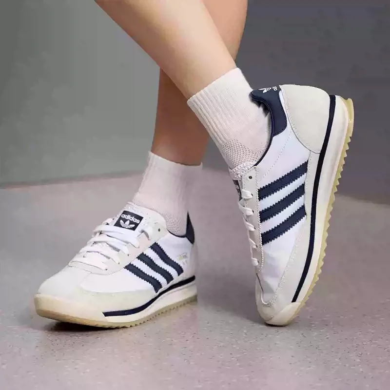 Adidas Originals KH9650 Men Casual Sneakers Classic 3‑Stripes Gold Foil Logo Comfort Insole Rubber Outsole Daily Shoes