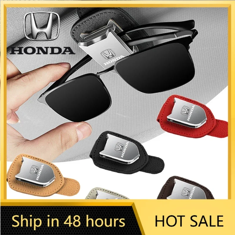 

Автомобильные аксессуары: держатель для очков, клипса для хранения очков, автоаксессуары для Honda Fit Mugen Insight Type S R VTEC DOHC Vezel L