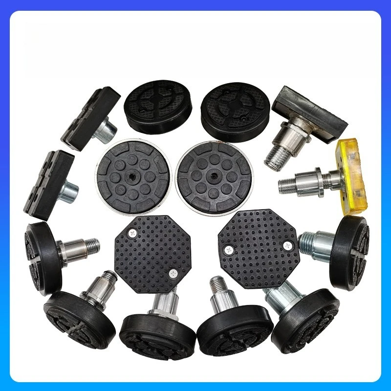 Dual Post Car Lift Height Extension Leg High Load Rubber Pad Lift Tray Replacement Accessories