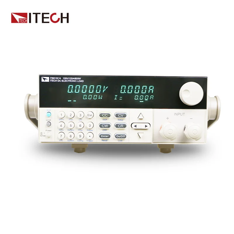 ITECH IT8514C+ DC Electronic Load Meter Tester 120V/240A/1500W Programmable Battery Capacity Tester Power Testing Tool