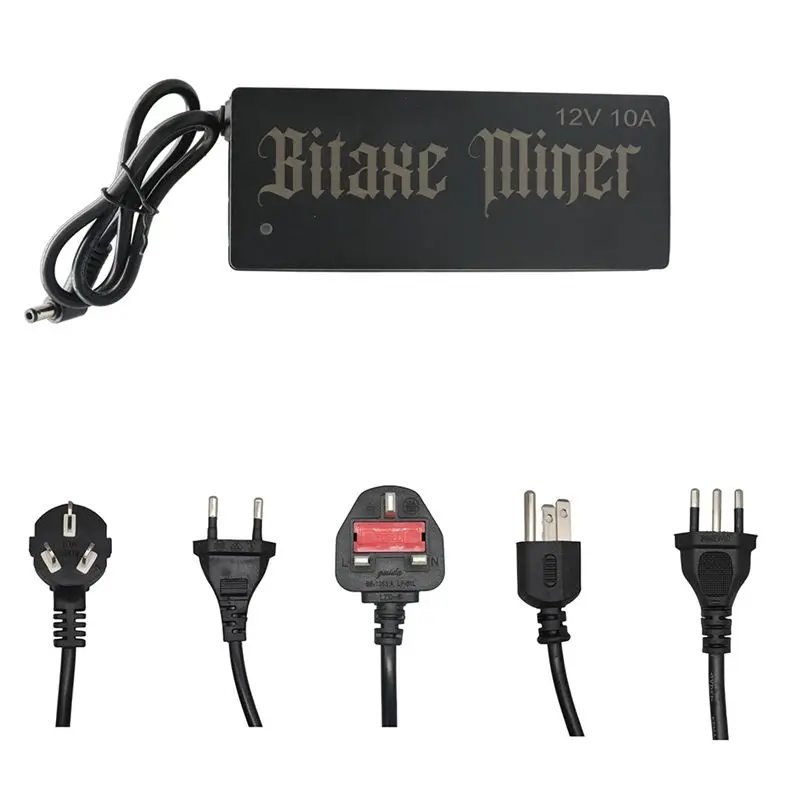 For Nerdqaxe++12V 10A Power Supply Adapter For Suprahex 702/Nerdqaxe 4.8TH/S ASIC Miner 12V 10A Power Adapter-VVNB
