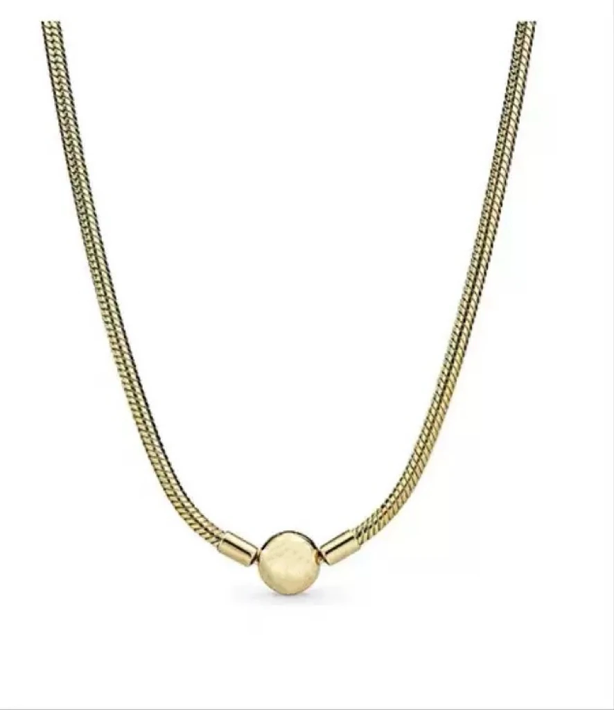 Hot Selling Classic 925 Silver Heart Shaped Round Zircon Necklace for Women DIY Necklace Jewelry Birthday Gift
