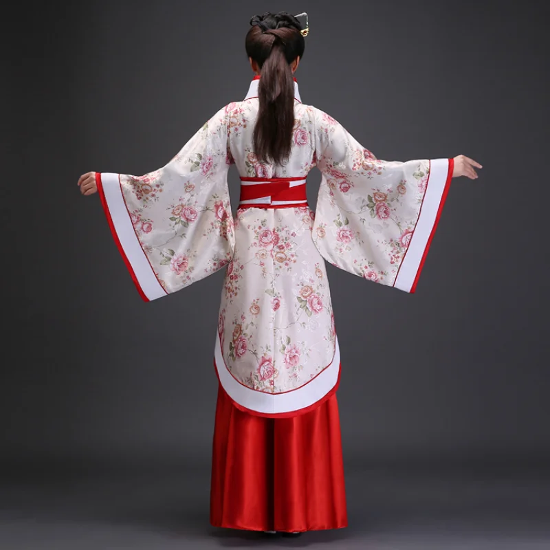 New Woman Stage Dance Dress Chinese Traditional Costumes New Year Adult Tang Suit Performance Hanfu Female Cheongsam