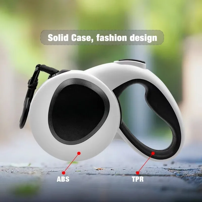 16Ft/26ft New Pet Product Self-Adjustable Automatic Heavy Duty Retractable Pet Nylon Dog Strap Large Dog Strap
