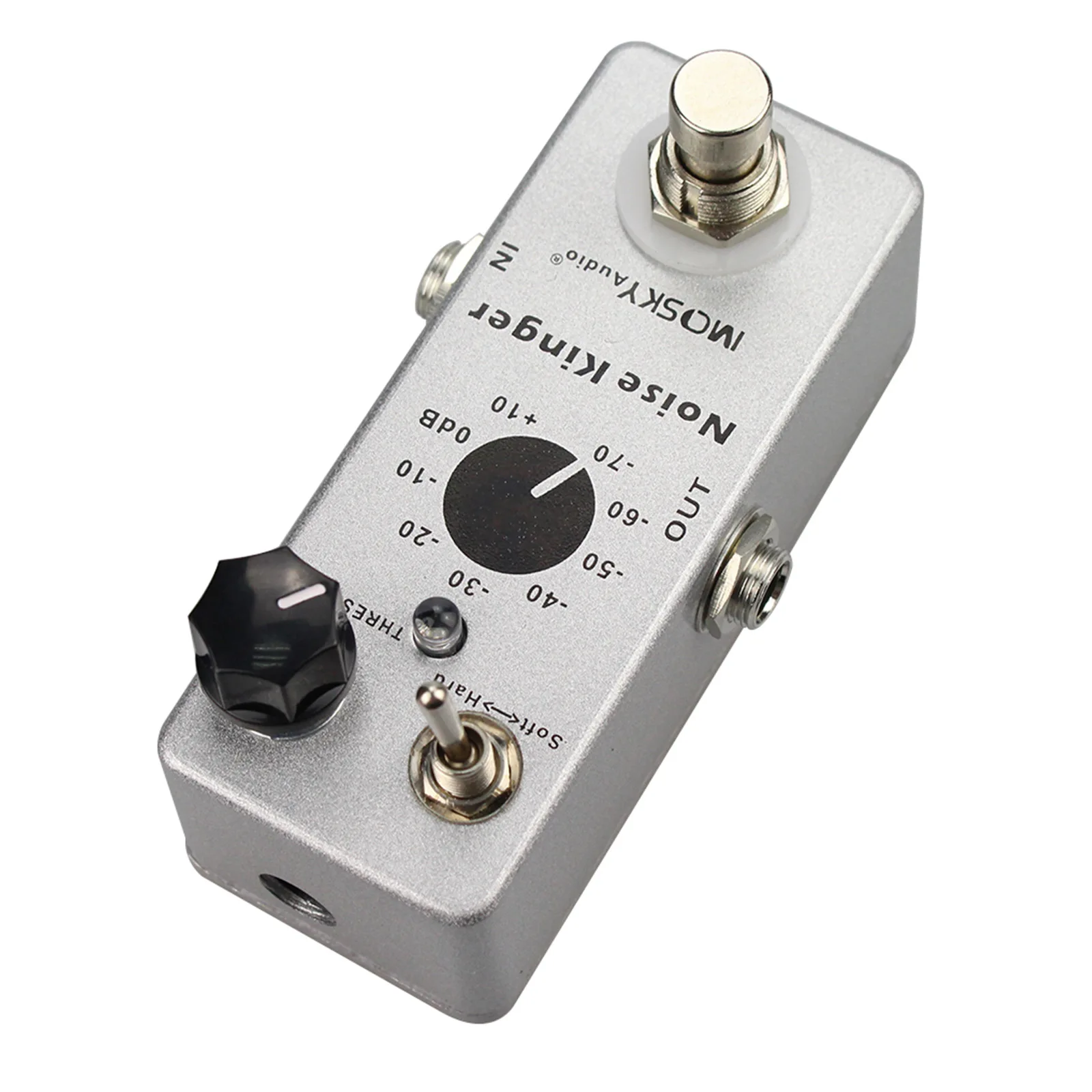 

Студийная педаль шумоподавления — двухрежимное шумоподавление, True Bypass и алюминиевая конструкция для чистых записей