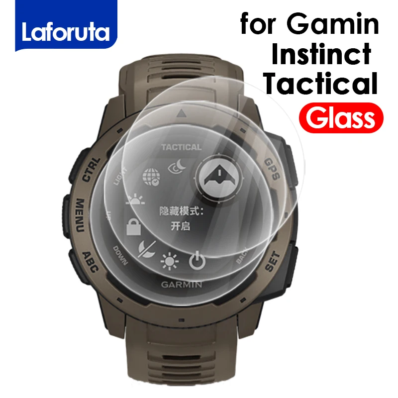 

Tempered Glass For Garmin Instinct Tactical Crossover Screen Protector For Garmin MARQ Golfer Forerunner 265 965 Protective Film