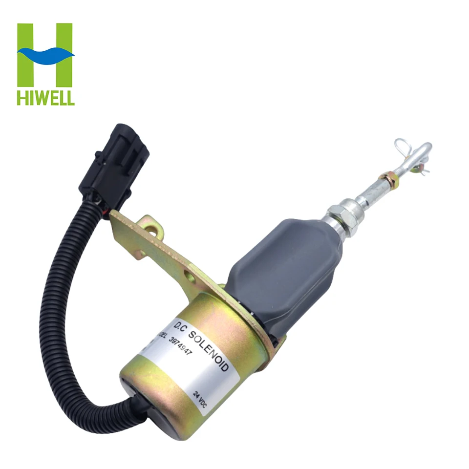 

Stop Solenoid C3974947 24V DC Fuel Shutoff Solenoid 3974947
