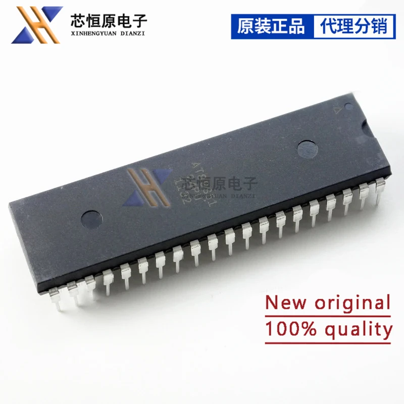 10pcs/lot AT89S51-24PI AT89S51-24PU AT89S51 DIP-40 microcontroller MCU Quick delivery of spot inventory