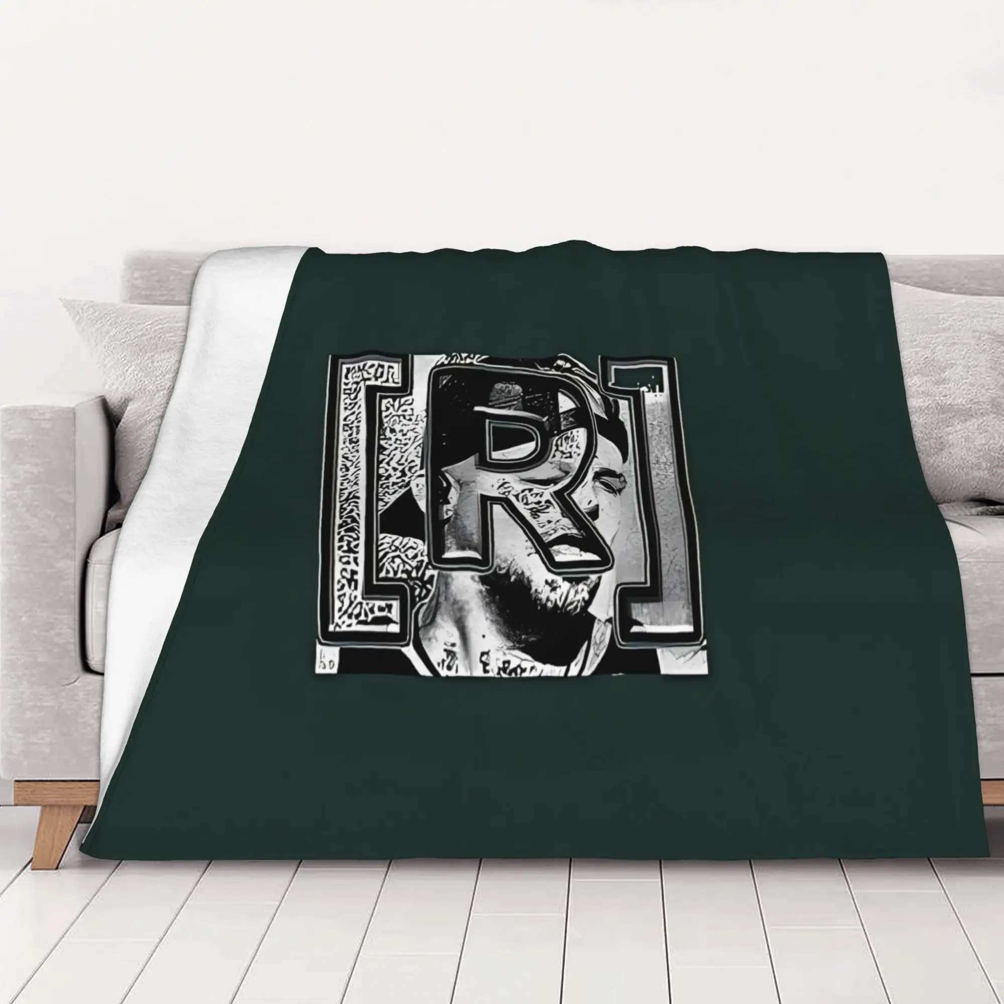 1PC Residente Trendy Calle 13 home room decorations Winter Blankets for Adults Bedding Home Interior Sofa Knee