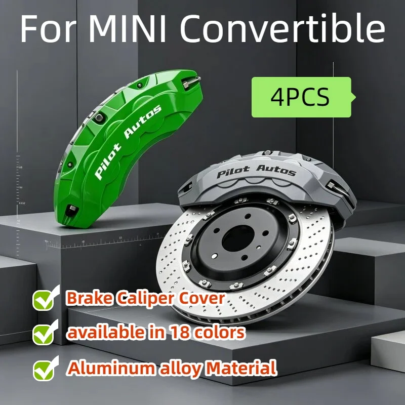 For MINI Convertible F57 F67 Car Brake Caliper Cover Aluminum Alloy Fit One Cooper Cooper S JCW 1.5T 2.0T Cabriolet