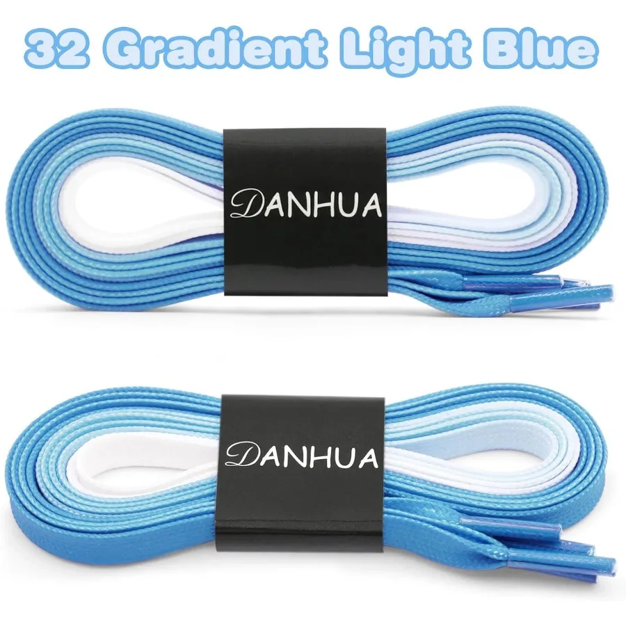 أربطة أحذية مسطحة ملونة: 2 P Raiow مطبوعة للأحذية الرياضية