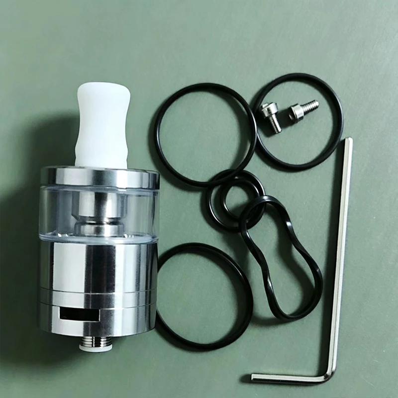 HOME Dvarw MTL FL RTA 22mm Tank 316SS Adjustable Airflow Intake Rebuildable Single Coil with 11pcs AFC Insert Spare Parts - view 3