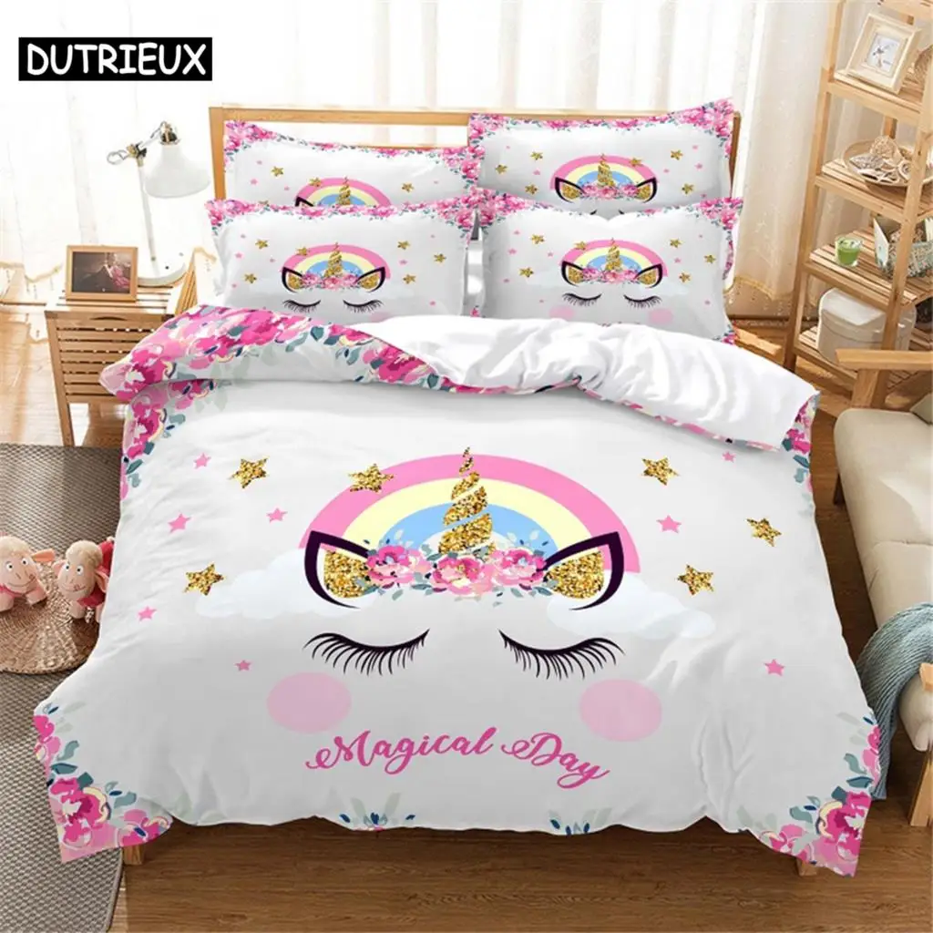 

3D Lovely Bedding Set Queen Bedding Duvet Cover Set Bedding Set Bed Cover Cotton Queen Bedroom Bed Cover Set Bed Set Bedding