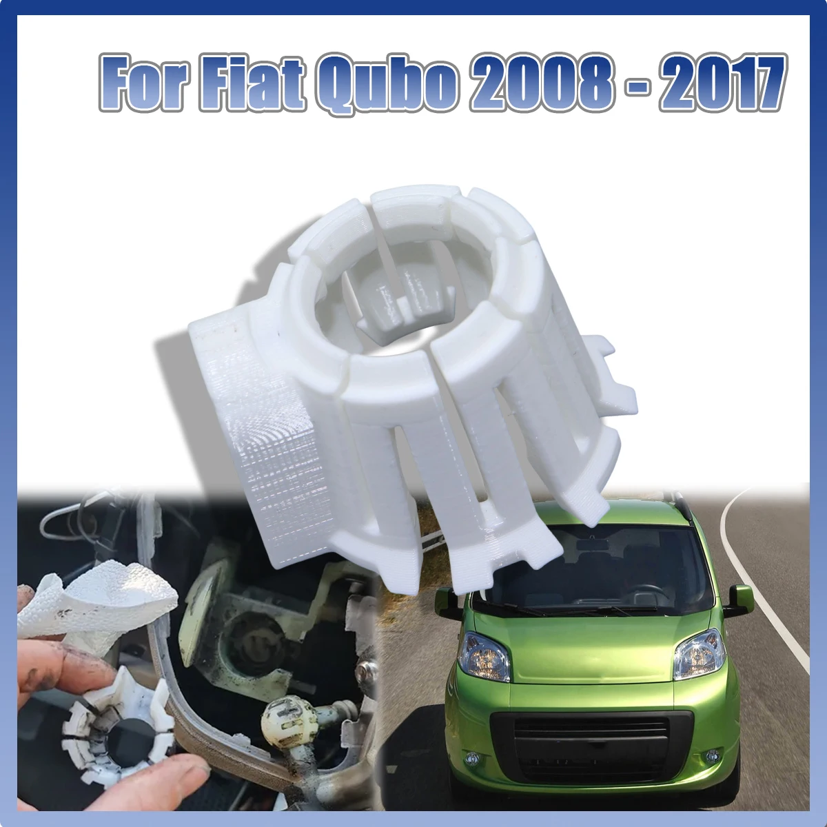 

Car Gear Shift Lever Bearing Shell Center Console Linkage 735316070 1612681980 55261496 553461730 For Fiаt Qubо 2008 2009-2017
