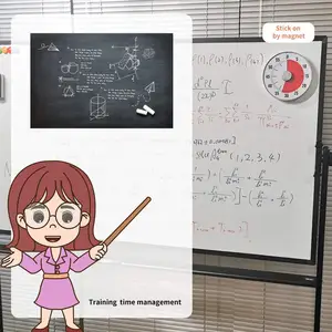 Google Visual Productivity Timer für Kinder, analoge Küchentimer, Zeitmagnete Countdown, Zeitstudie, 60 Minuten 10 Analog -Timer des Hauptverkaufs - №5