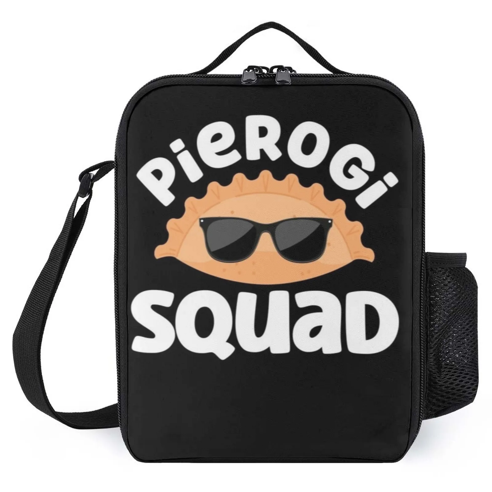 

Pierogi Squad Польша Bolsa Termica Porta Alimentos Сумка для обеда с принтом и холодильником Термальный ланч-бокс Изоляционная сумка для ланча