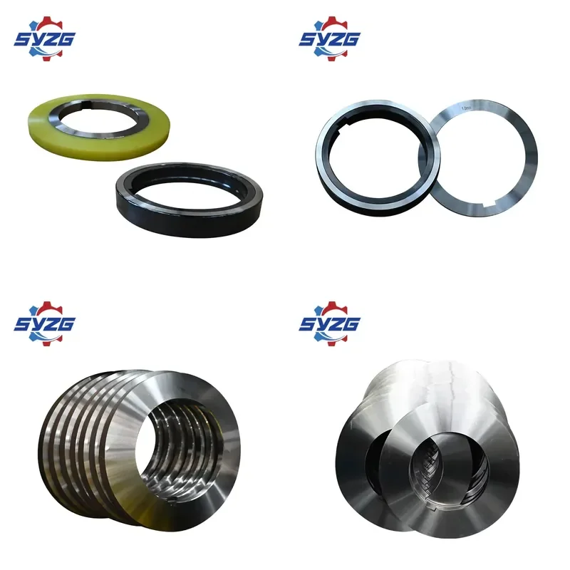 Custom Drawing Services SYZG Slitting Roller Cutting Machine Blade Slitting Longitudinal Cutting Machine Rubber Gasket Spacer