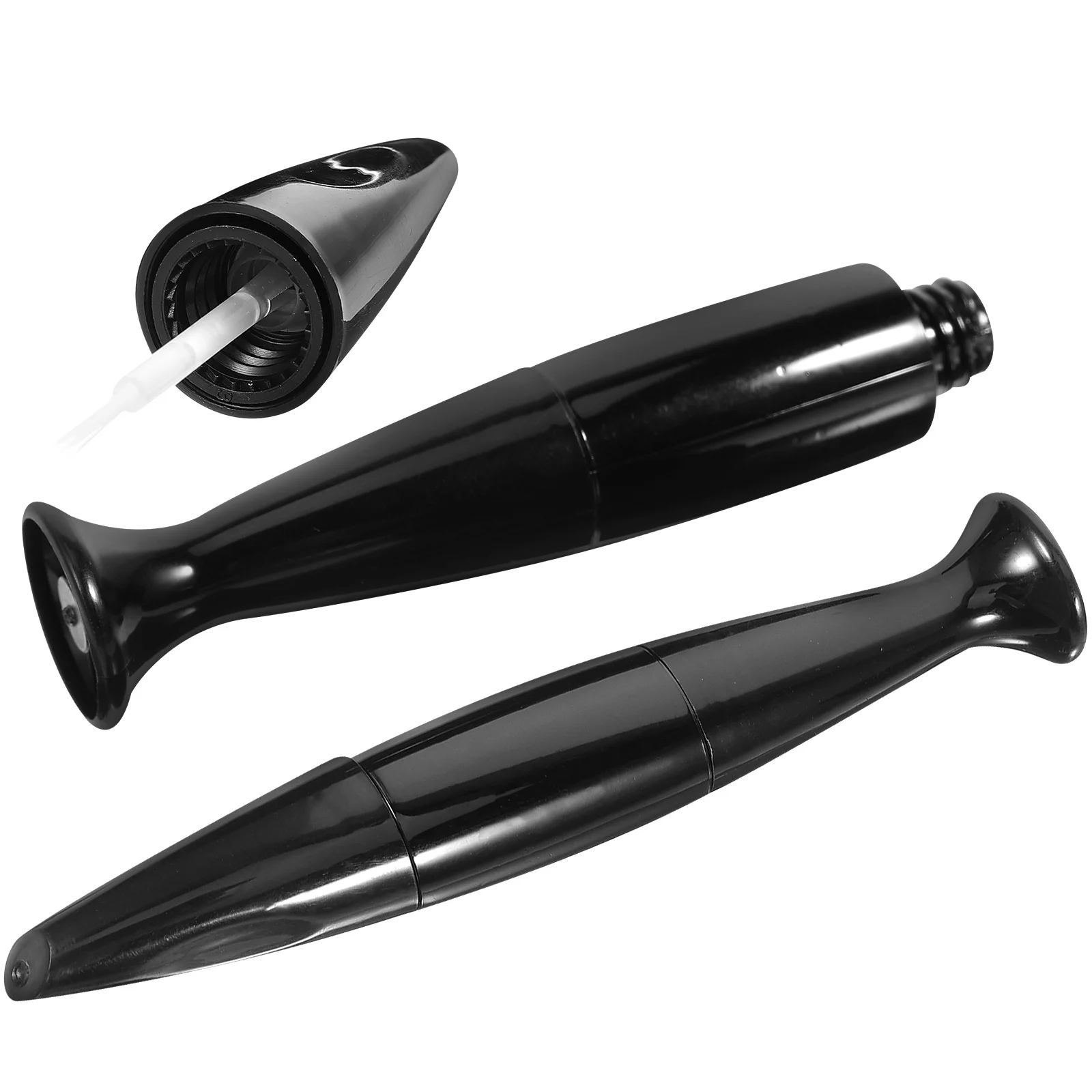 2Pcs Leere Nagel Ernährung Öl Stift Wiederverwendbare Nagel Pflege Werkzeug für Diamant Gel Polnisch Kleber Lagerung Kompakte Design Salon versorgung