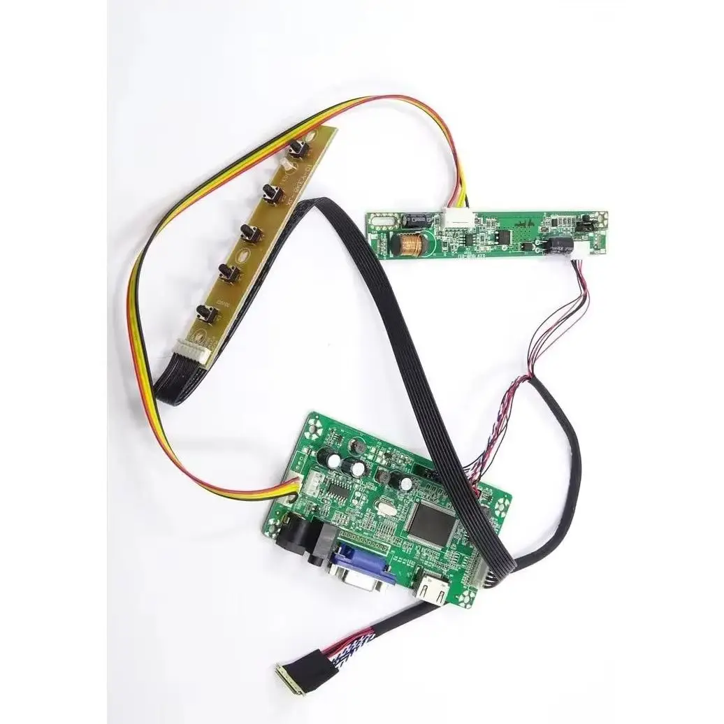 DIY EDP Controller board VGA for HN116WX1-100 HN116WX1-101 HN116WX1-102 HN116WX1-201 1366X768 LED panel Screen HDMI-Compatible