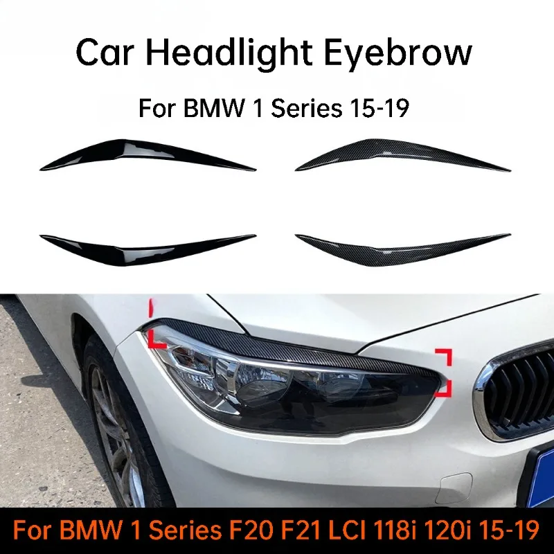 

Для BMW 1 серии F20 F21 LCI 118i 120i 15-19 наклейка на фару автомобиля наклейка на брови внешние аксессуары автомобиля