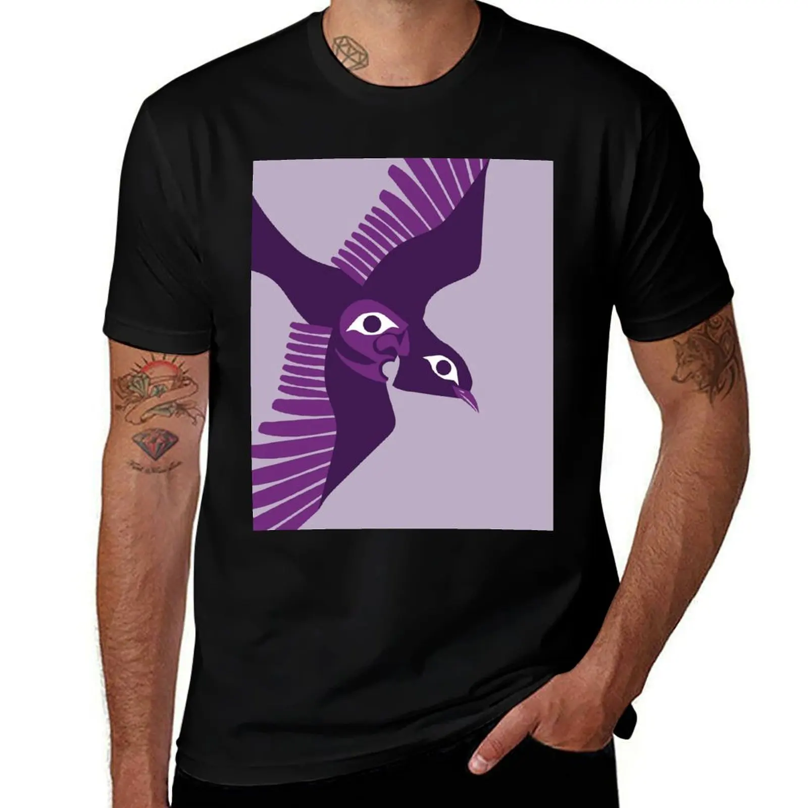 

Purple martin T-Shirt Work Style Casual T-Shirt