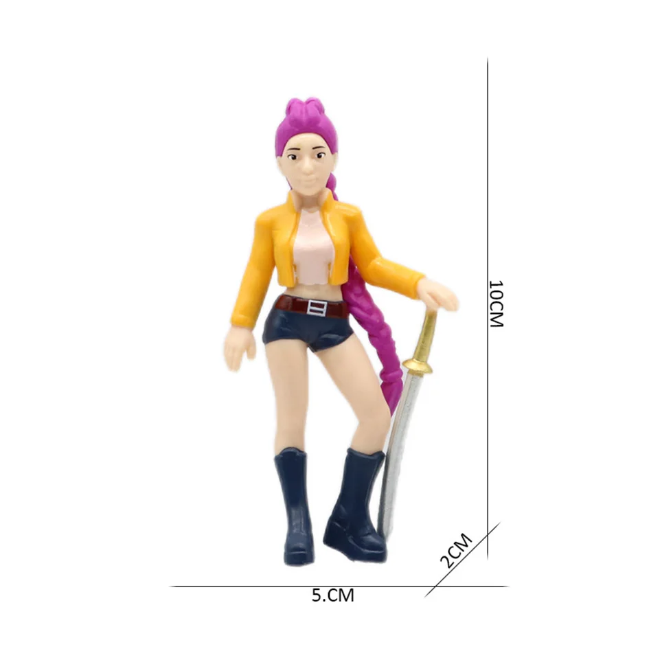 กล่องสุ่มฟิกเกอร์อนิเมะ Demon Hunters Huntrix สไตล์เกาหลี Kpop ของตกแต่งโทรศัพท์น่ารัก ของขวัญเซอร์ไพรส์ลึกลับสำหรับแฟนคลับ