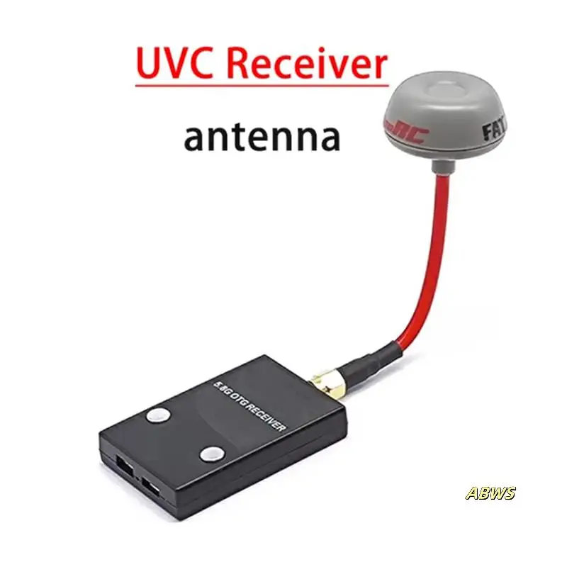 5.8G 56CH Mini FPV Ontvanger UVC Video Downlink OTG Voor Android Mobiele Telefoon Smartphone FPV Quadcopter Drone