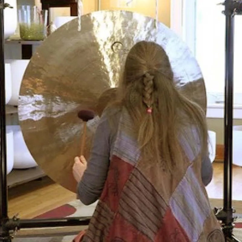 40/80CM Chinese Gong 50/60/70CM Handmade Large Copper Wind Gong Sound Healing Gongs Professional Percussion Musical Instruments