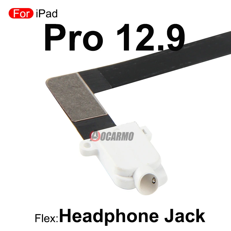 Earphone Hole Headphone Jack Headset Audio Flex Cable For iPad Pro 12.9 inch A1584 A1652 Repair Parts