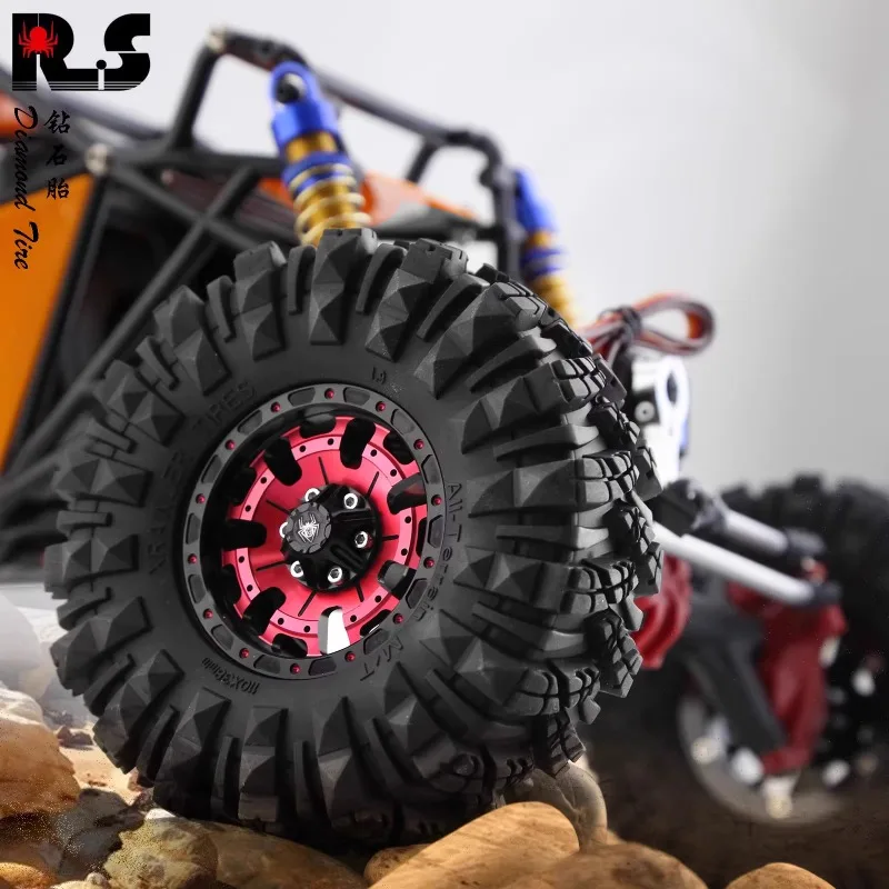 Goat Diamond Tire for 1/10 RC Crawler Car Traxxas TRX4 Defender Blazer RC4WD D90 Jeep Chevrolet K10 Modified Accessories