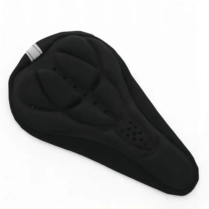 Mountain Bike Riding Thickened Silicone Seat Cover Bicycle Cushion Cover Silicone Seat Cover Soft Outdoor Accessories Saddles