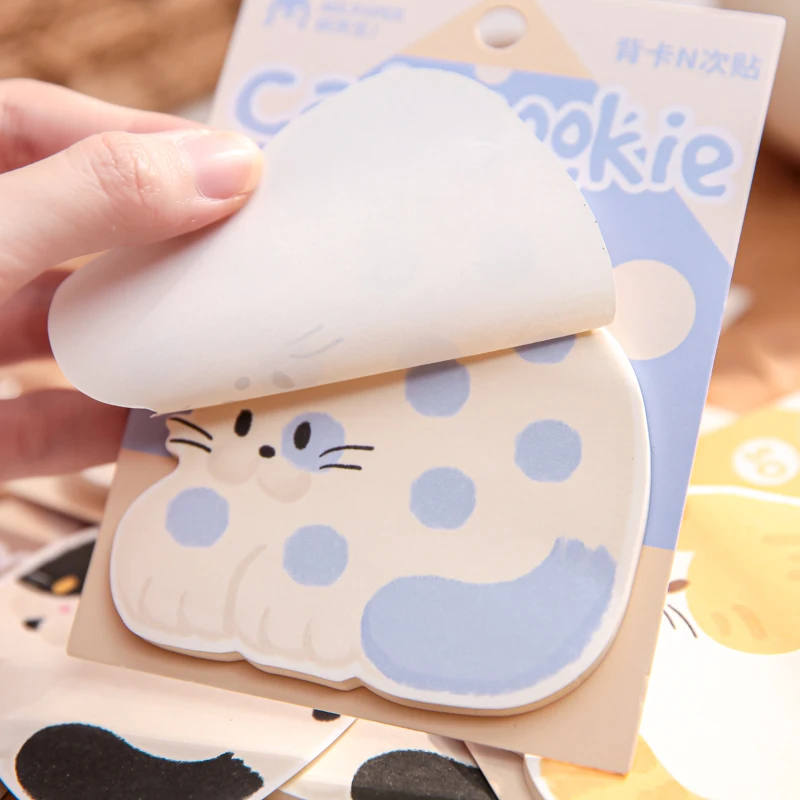 30 قطعة مظهر القط لطيف مذكرة الوسادة المواد ورقة الكولاج غير المرغوب فيه مجلة خلفية ورق تزيين المفكرة DIY بها بنفسك سجل القصاصات #4