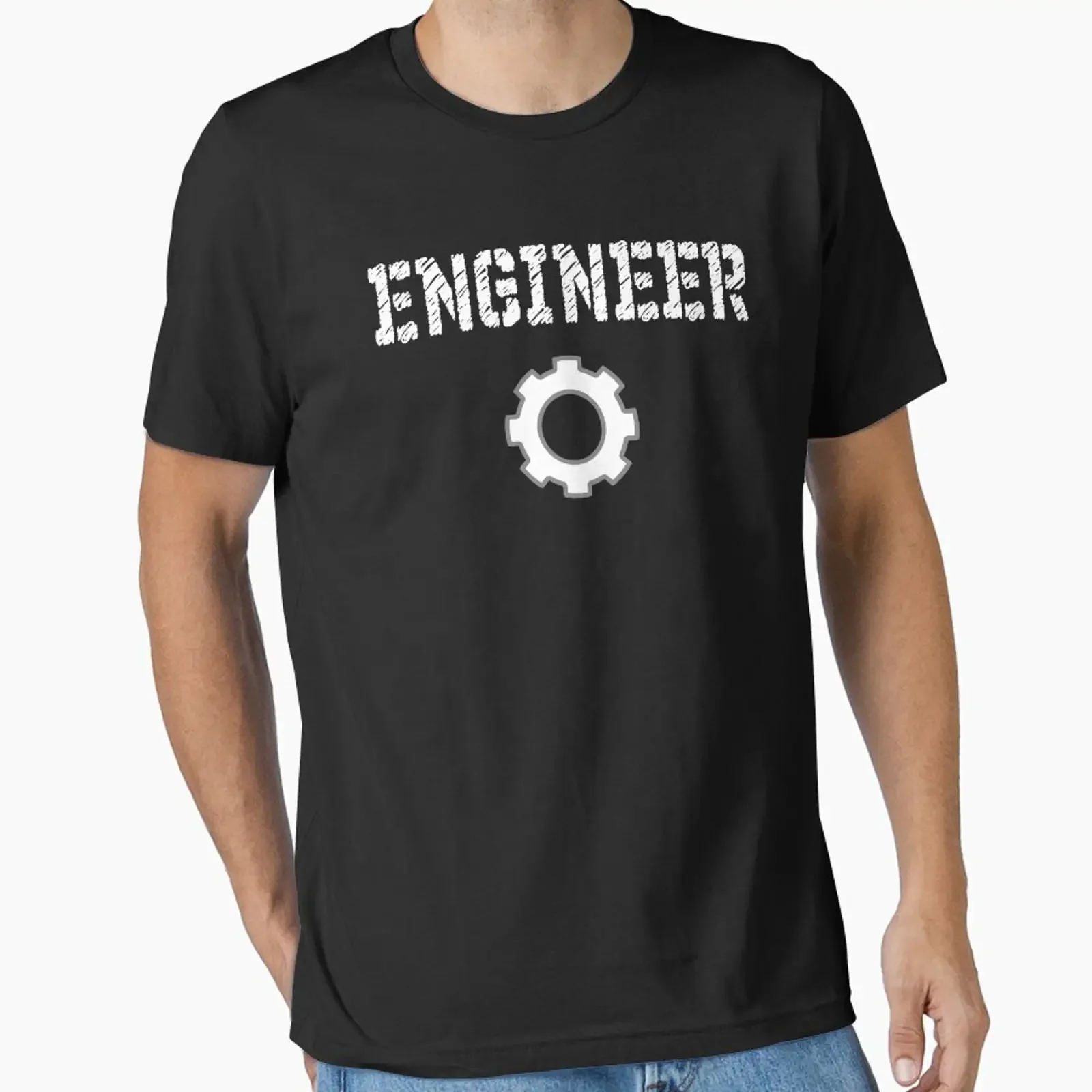 ENGINEER job profession designed and sold by patriotazx vintage Washed fashion Casual Breathable Comfortable designer clothes
