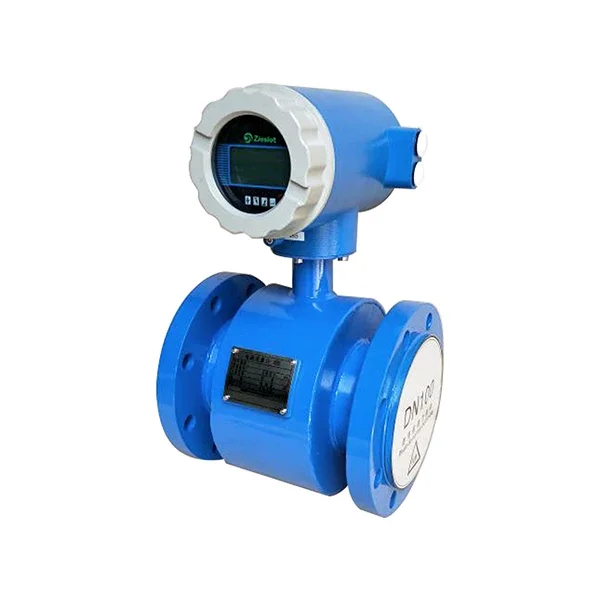 Oil Flow Meter IP68 Waterproof Water Flow  Meter Sensor Wastewater Flow Meter 4-20ma with Digital Display for Air Gas