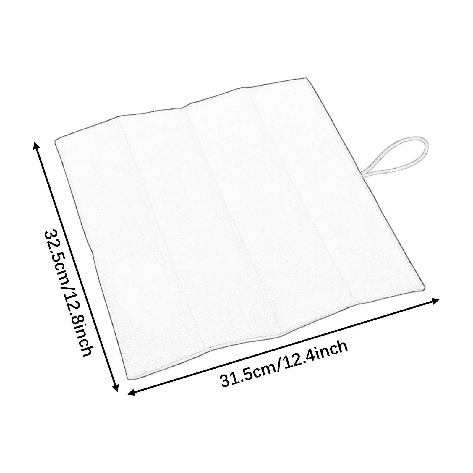 وسادة مقعد قابلة للطي للجلوس في الهواء الطلق للمناسبات الرياضية والسفر وتسلق الجبال