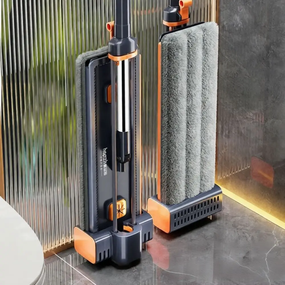 Advanced Self Wringing Flat Mop Floor Cleaner Hands Free Operation Microfiber Pads Home Essential Tool For Daily Use