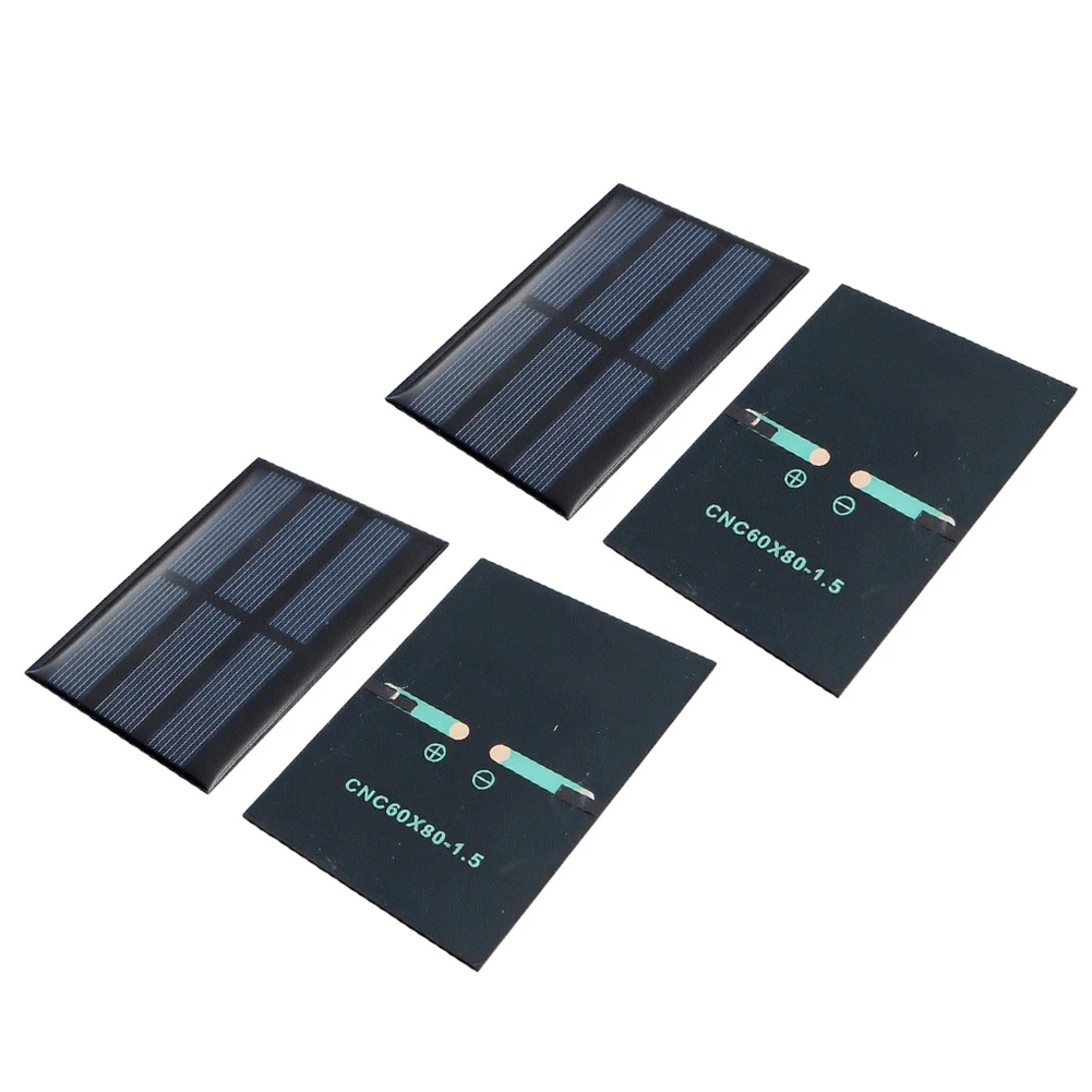 Low Voltage Cell Epoxy Resin Panel Black DIY for solar Applications for solar 0.65W Power Output 1.5V Operating Voltage