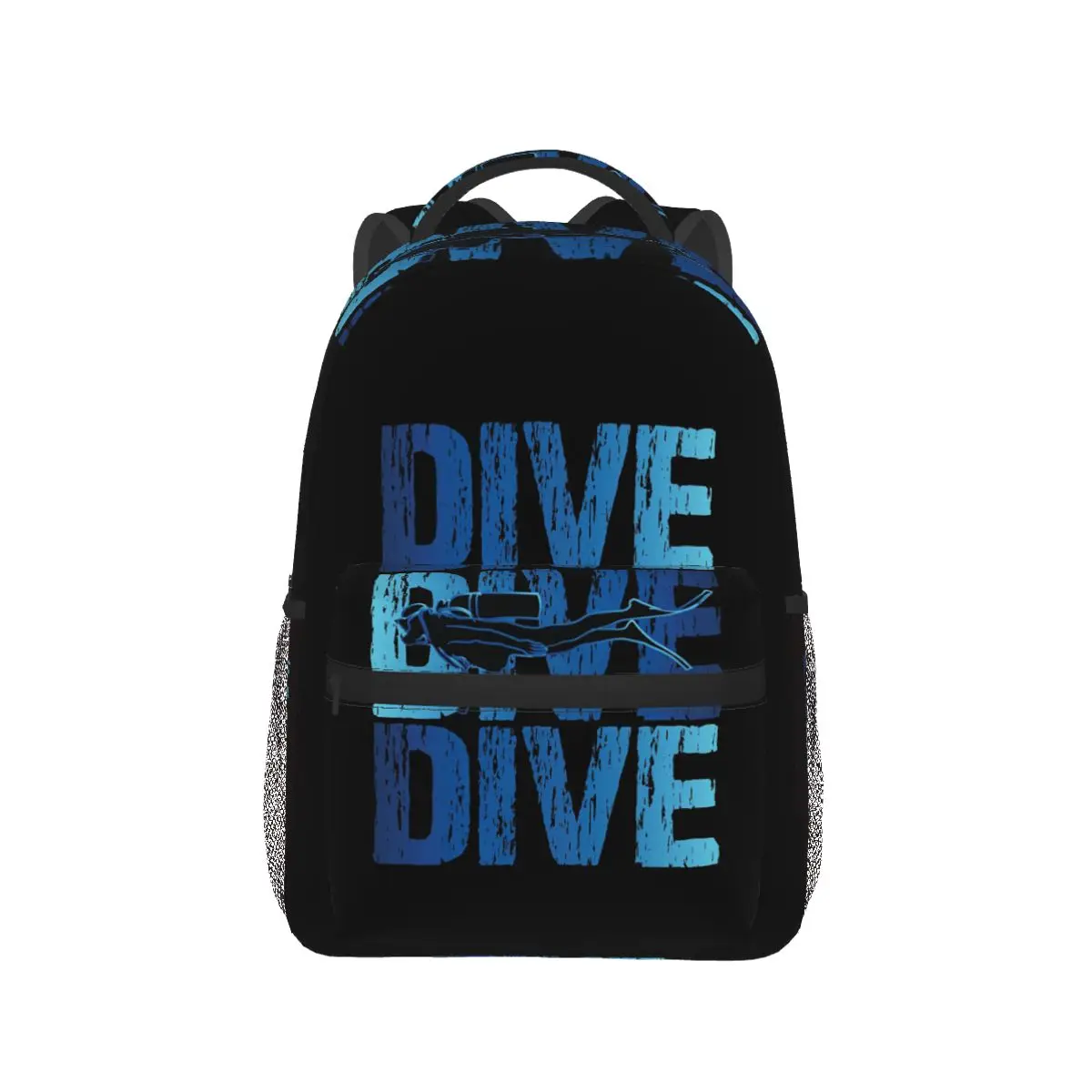

Dive Underwater Scuba Diver Diving Lover Backpack Hot Sale Daypack Boys Girls BookBag School Bag Shoulder Bags for Men Women