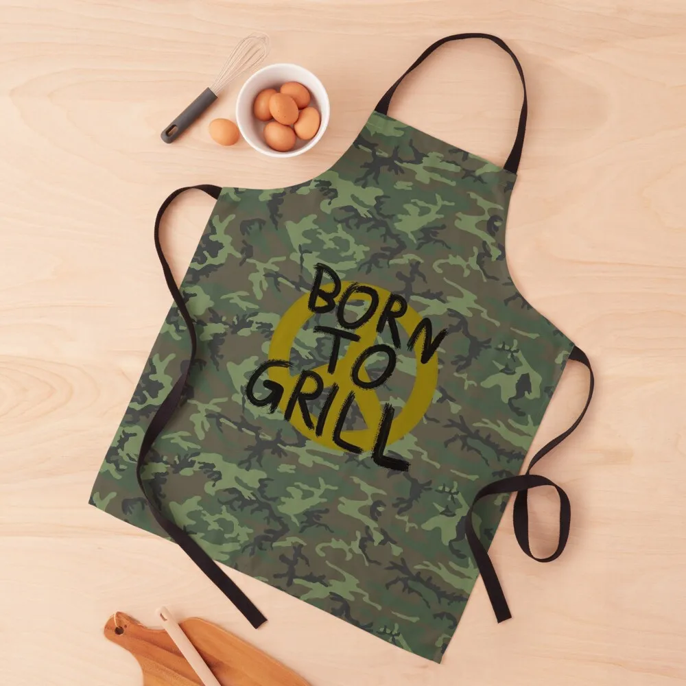 

Born to Grill earth Apron