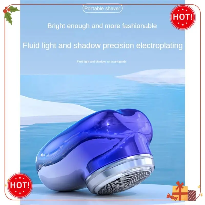 Exquisite Workmanshipp-Portable USB Electric Shaver Travel Shaver For Men Pocket Electric Shaver Beard Trimmer Digital Display,