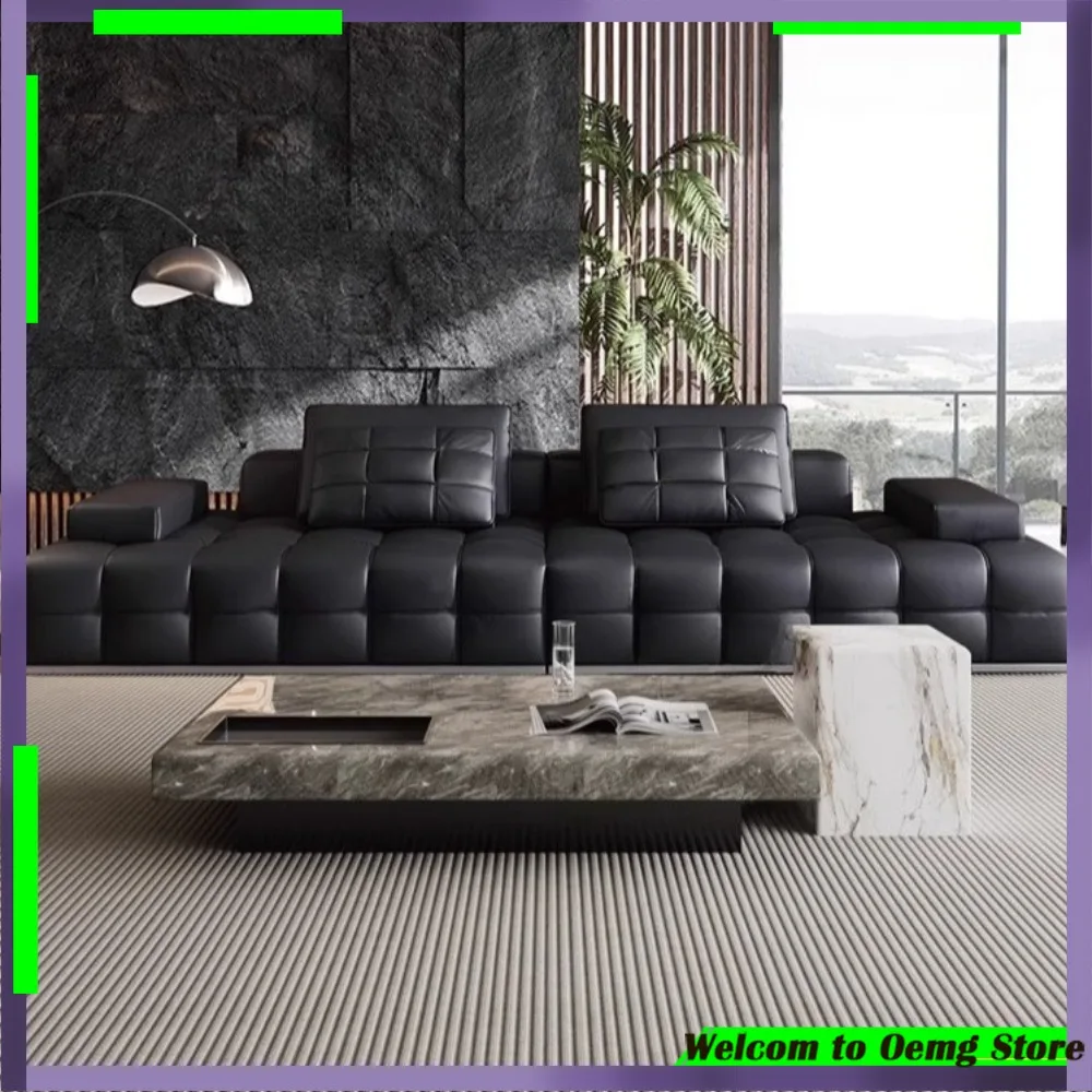 

Luxury Reclining Sofa Set Modern Italian Design Comfortable Living Room Furniture Perfect Relaxation Mueble Home Style Upgrade
