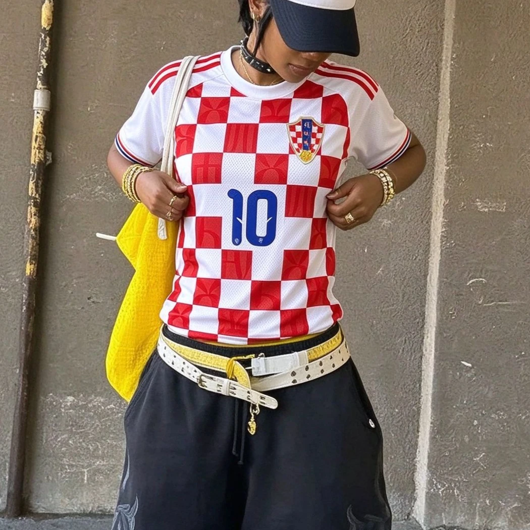 2026 Luka Modrić No.10 football jersey Match & Training Kit Summer Sports Men's T-Shirt Children's Clothing Tee Y2k Woman