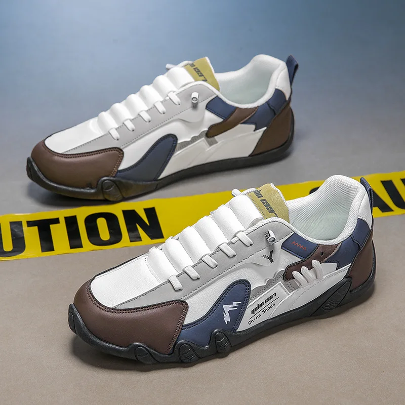 

Men's Sneakers and Casual Shoes for Man Shoes Low Cut Versatile Lace Up Wear-resistant Men's Board Shoes YB-PLJ-027