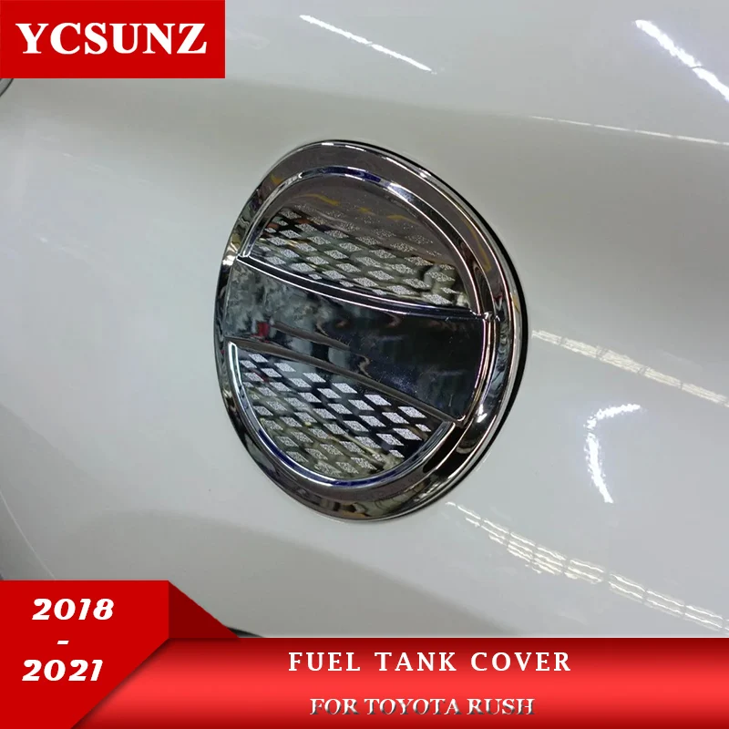 ABS Fuel Tank Cover Accessories For Toyota Rush 2018 2019 2020 2021 Car Exterior Parts YCSUNZ