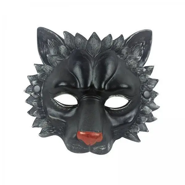 

3D Lion Masquerade PU Foam Headgear Realistic Carnival Mask Adult Costume for Halloween Party Supplies